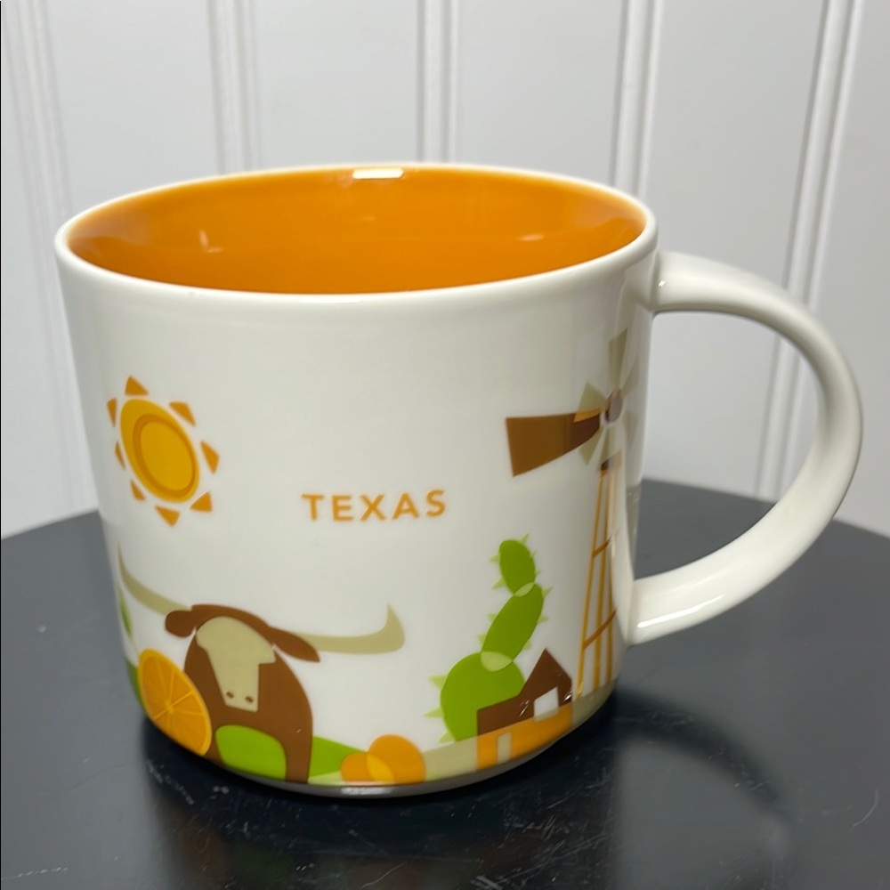 Starbucks Texas You Are Here State Collection Mug